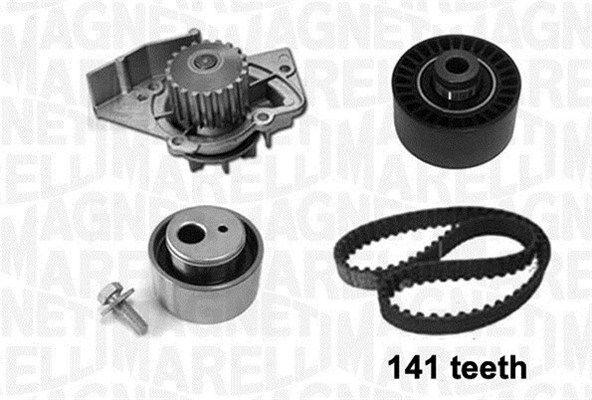 MAGNETI MARELLI Vesipumppu + jakohihnasarja 341405990001